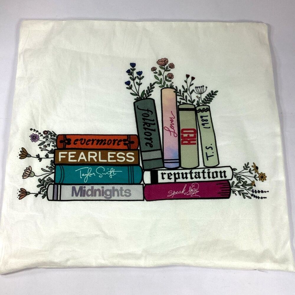 Eras Tour Taylor Swift Pillow Cover 18" x 17"